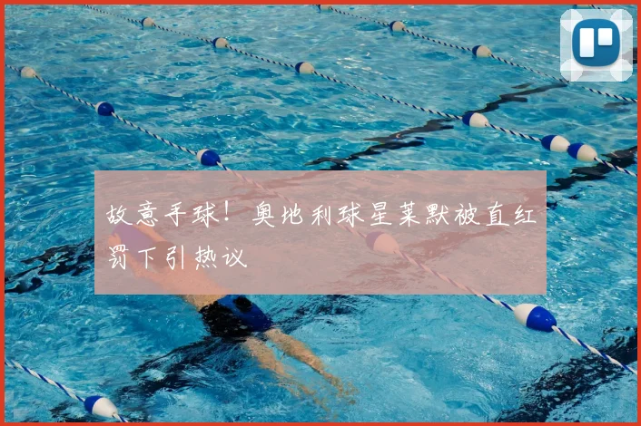 故意手球!奥地利球星莱默被直红罚下引热议