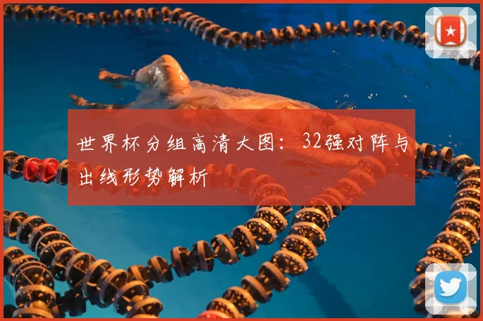 世界杯分组高清大图:32强对阵与出线形势解析