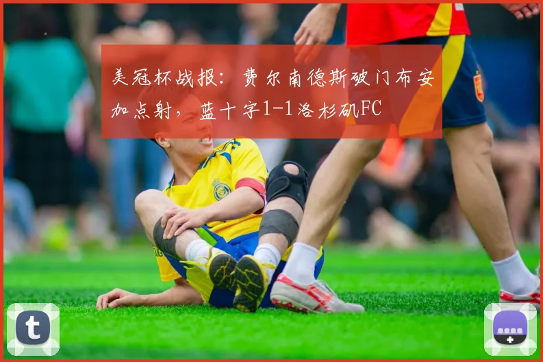 美冠杯战报：费尔南德斯破门布安加点射，蓝十字1-1洛杉矶FC